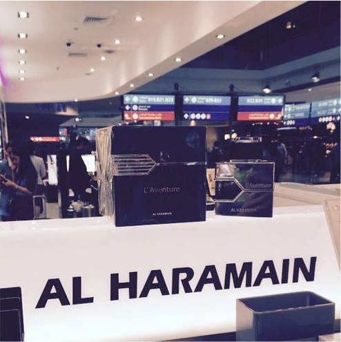 haramain exhibition booth at tfwa asia-pacific exhibition 2017 singapore